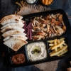 CHICKEN HUMMUS PLATTER